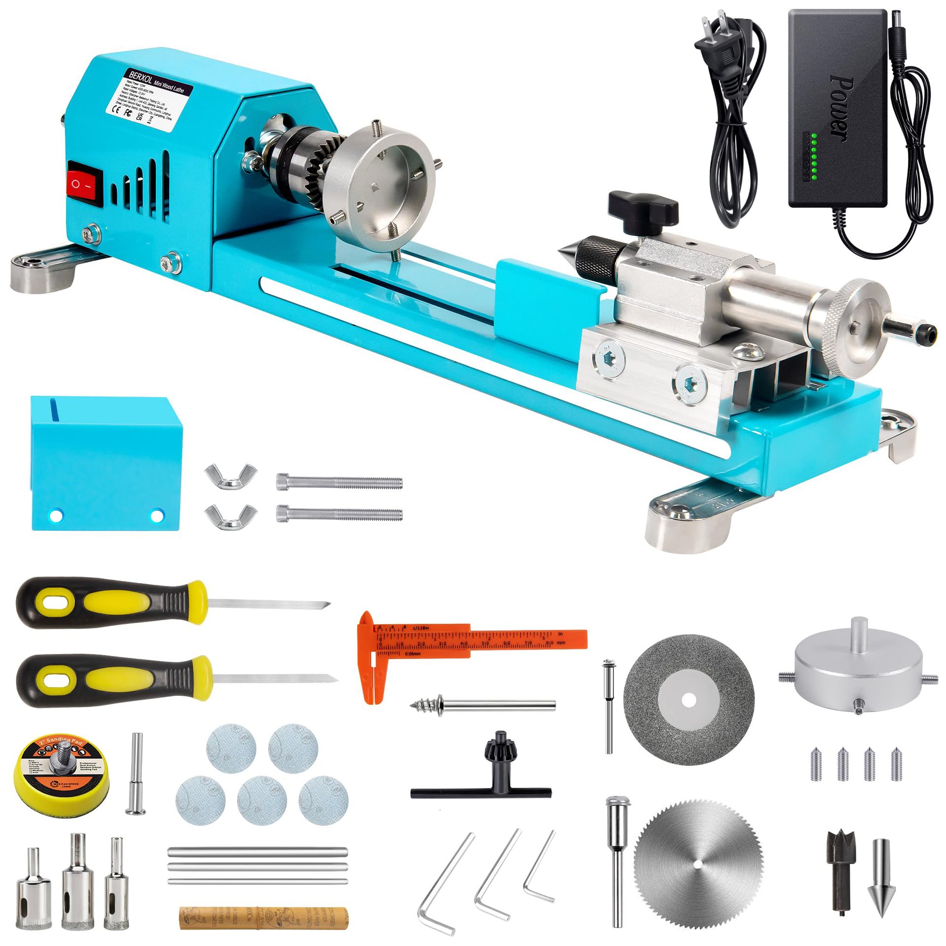 Brake Drum Lathe - Nowa Elektryczna Mini Tokarka do Drewna