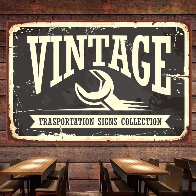 VINTAGE TRASPORTATION SINGS CO – Auto Repair Shop Banners recenzja i cena